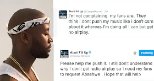 Cassper Nyovest lament over lack of airplay of his music on radio